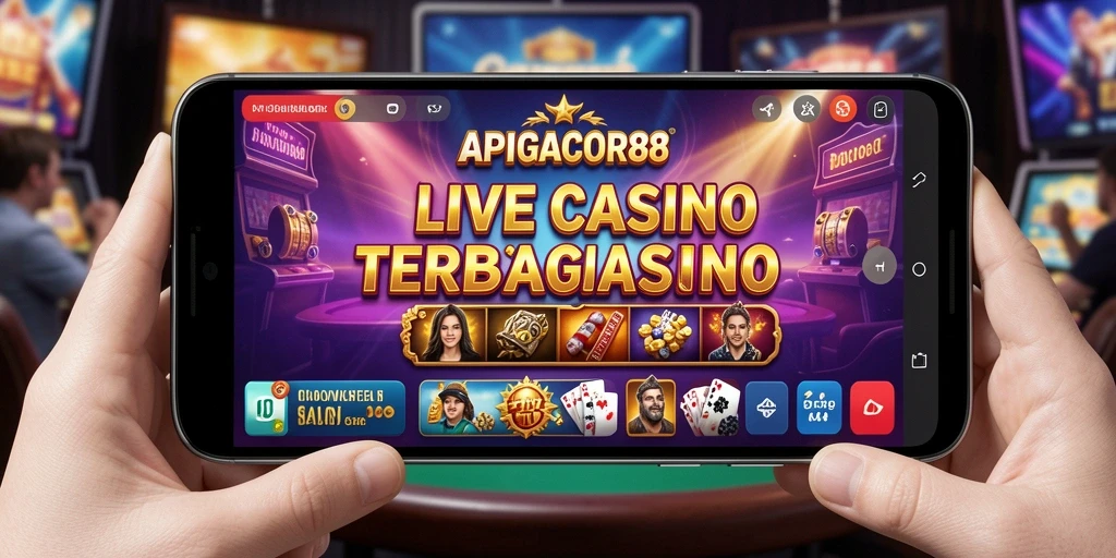 Screenshot APIGACOR88 menampilkan dealer live dengan interaksi yang menarik.