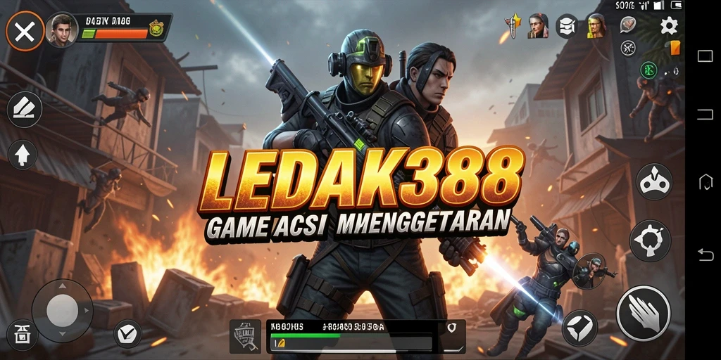 Gambaran gameplay LEDAK388 yang mendebarkan dan penuh aksi.