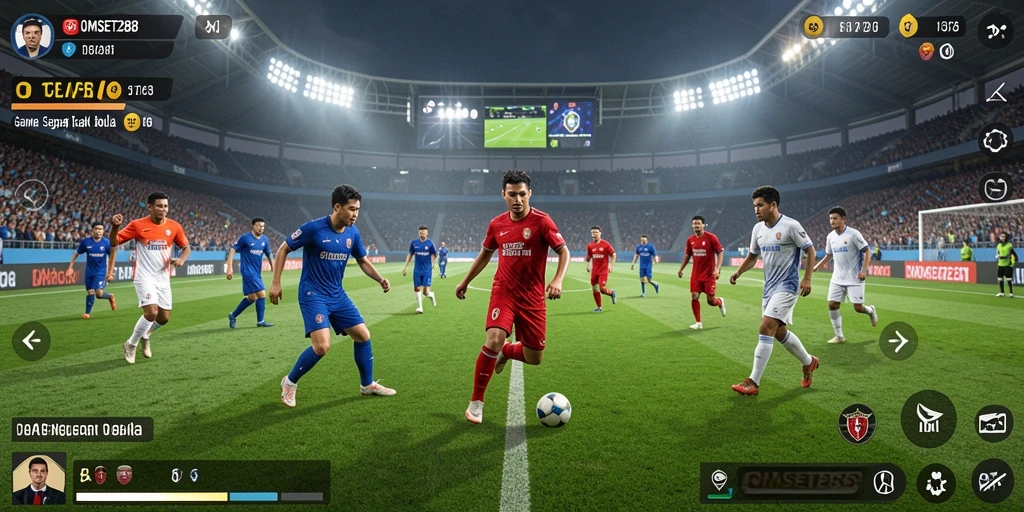 Tampilan menarik dari gameplay mendebarkan OMSET288.