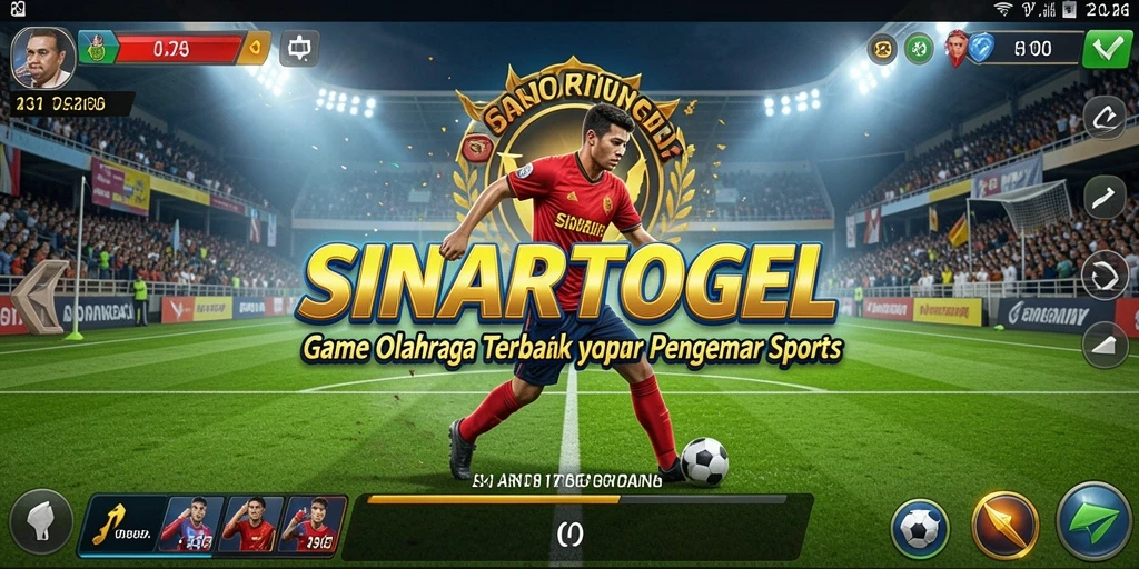 Tampilan menarik gameplay olahraga dalam SINARTOGEL.